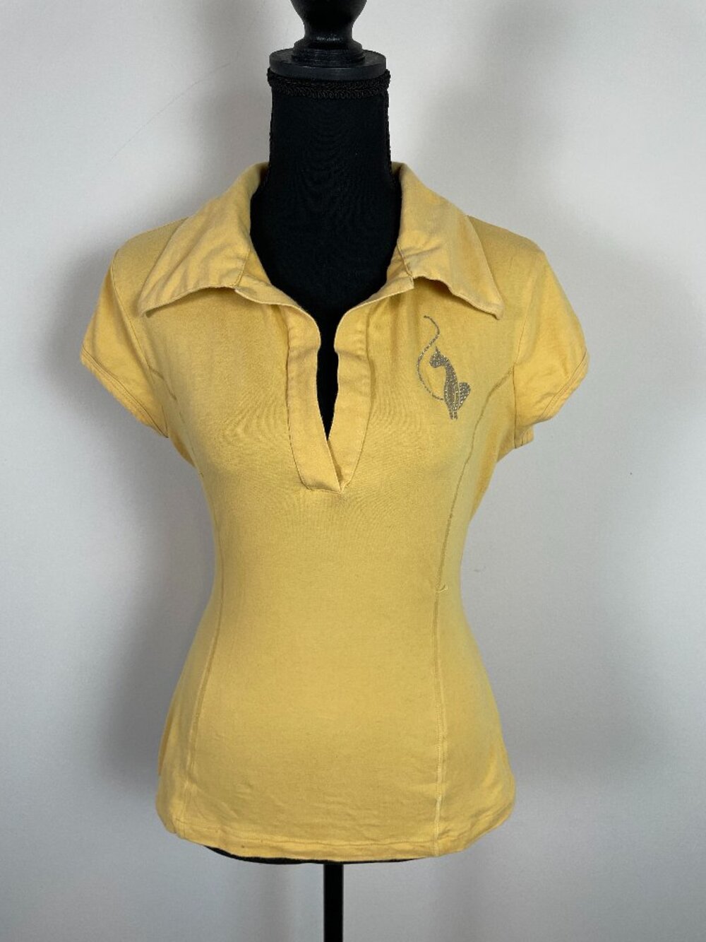Baby Phat Vintage Y2K fitted polo top